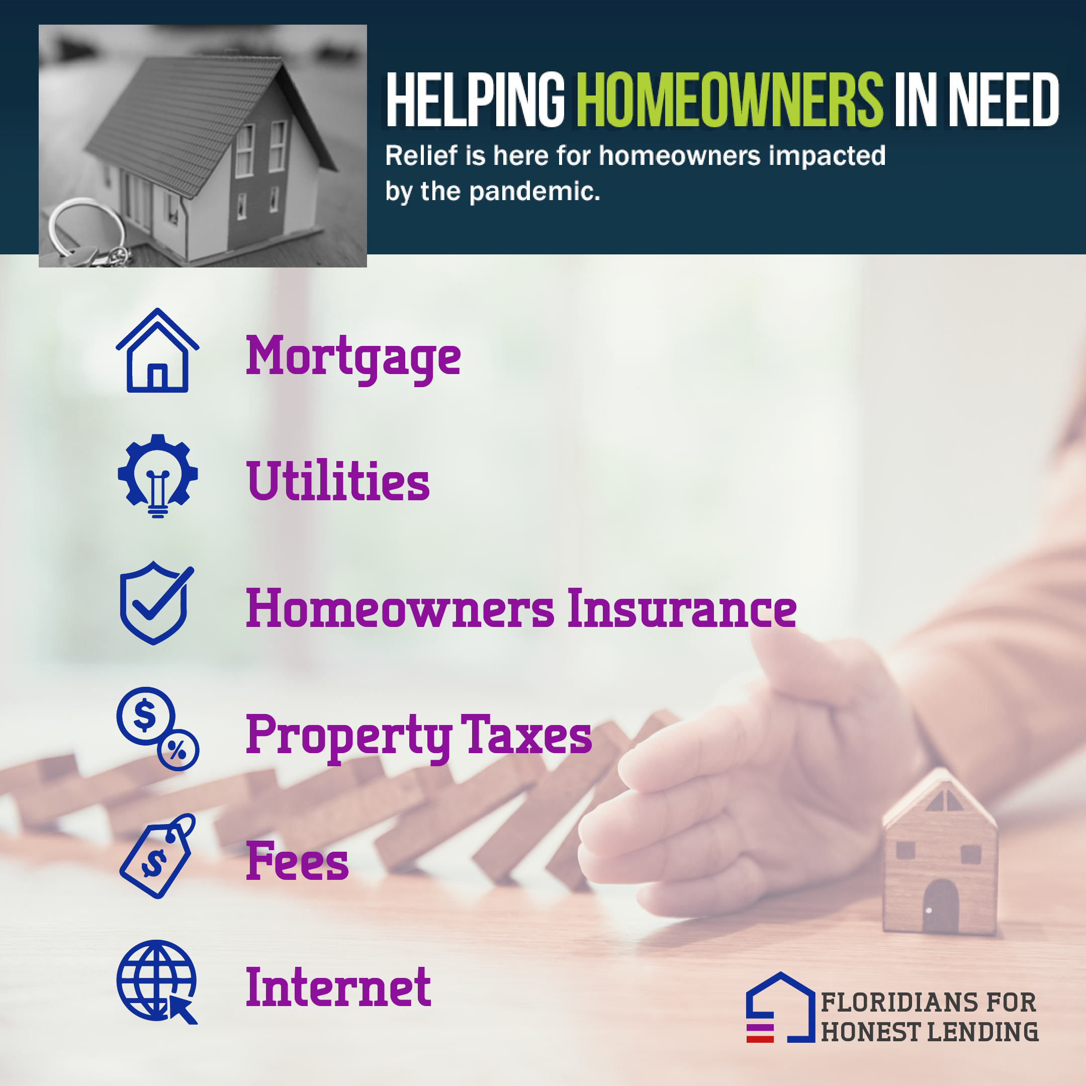 HAF funds can be used for: Internet, Fees, Property Taxes, Homeowners Insurance, Utilities, Mortgage
